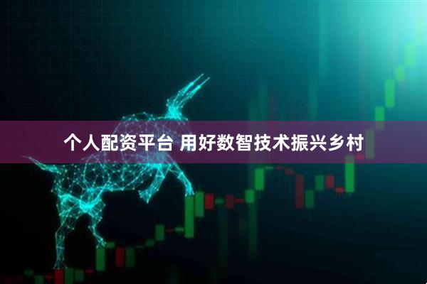 个人配资平台 用好数智技术振兴乡村